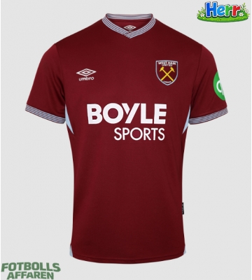 West Ham United Hemmatröja 2025-26 Kortärmad